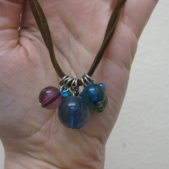 NWOT American Eagle AE beaded cord necklace - Picture 3 of 4